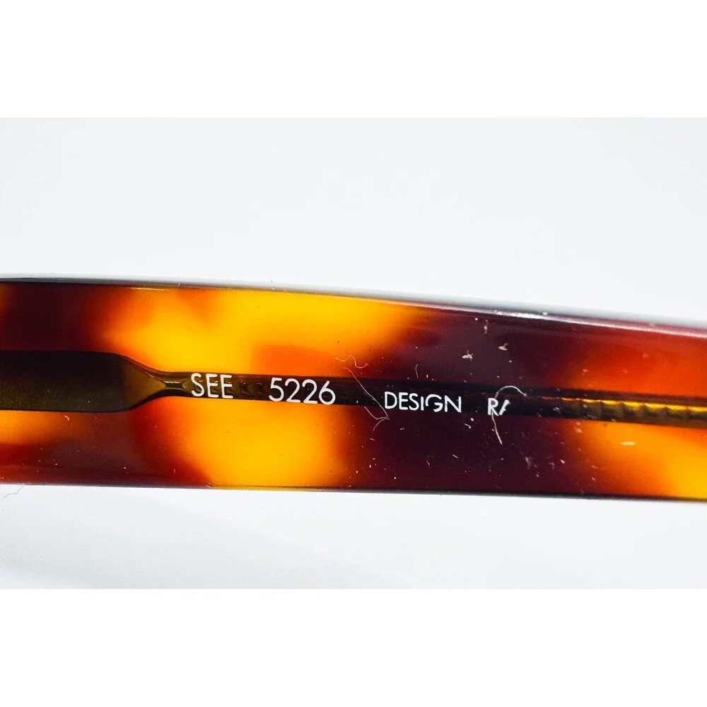 SEE Eyewear Eyeglasses Women Tortoise Oversized Round 5226 57-16-130